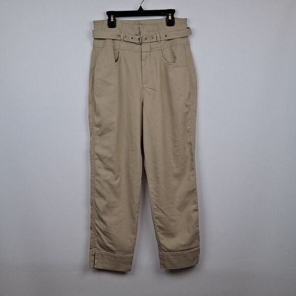Gap Ladies  Belted khakis NWOT - Picture 1 of 12